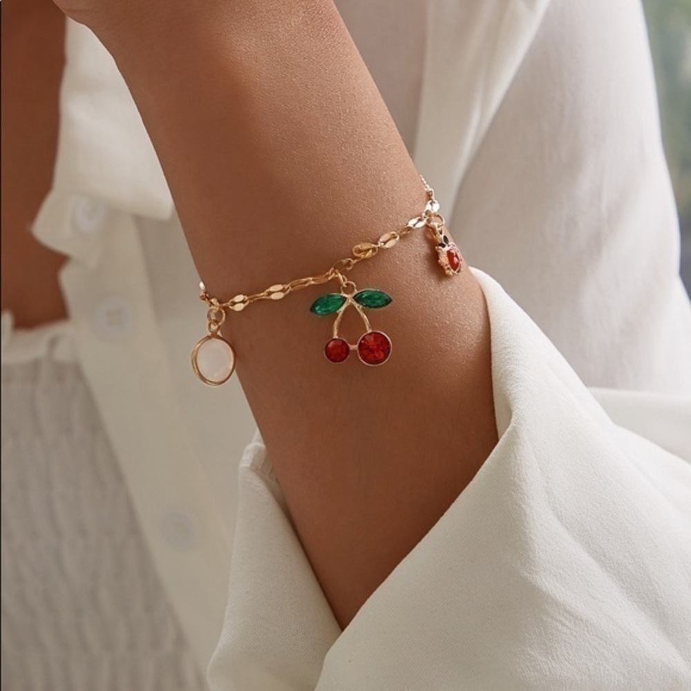 3/$30 🍒 Cherry Charm Bracelet